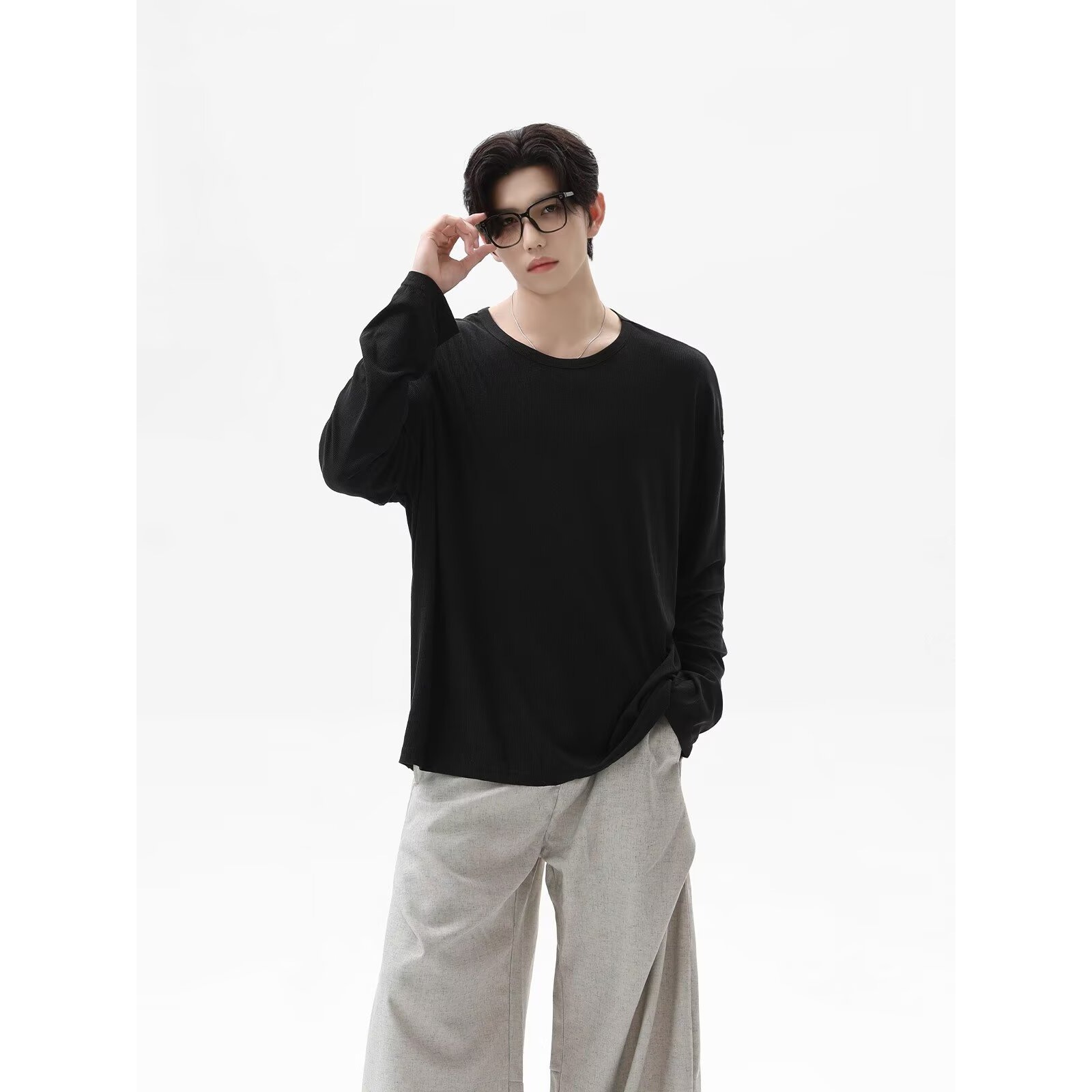 2026 Sonbahar Yeni Doku Uzun K - Undershirt Crew Neck incelemesi ve fiyatı