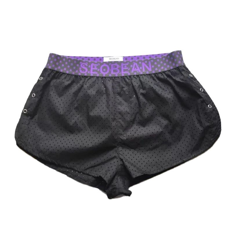 Yeni moda erkekler düğme bölün - Mesh Sport Boxer incelemesi ve fiyatı