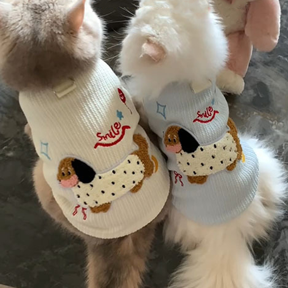 Küçük Kedi Yeleği Atlet Nefes  - Sleeveless Undershirt incelemesi ve fiyatı
